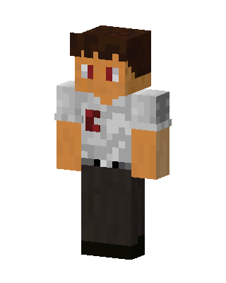 Red Eyed Student skin, 3D preview