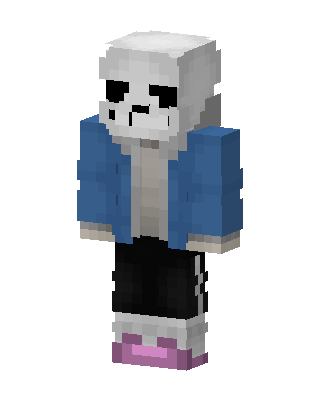 Sans Minecraft skin