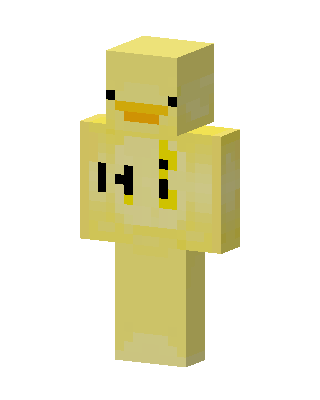 Rubber Duck skin, 3D preview