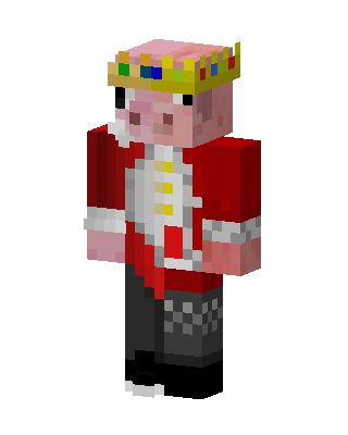 Technoblade skin, 3D preview