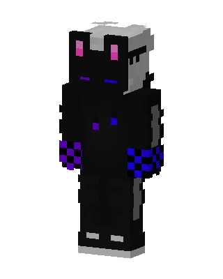 Black Villain skin, 3D preview