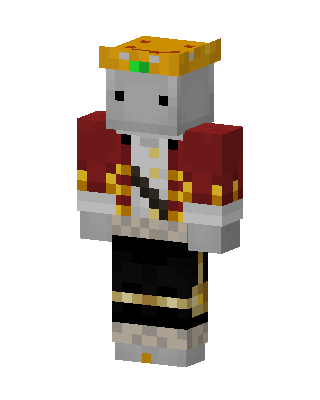 Royal Guard King skin, 3D preview