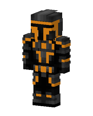 Mandalorian Warrior skin, 3D preview