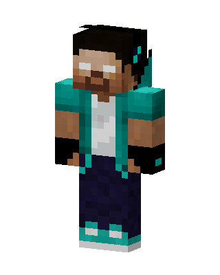 Herobrine Hoodie Minecraft skin