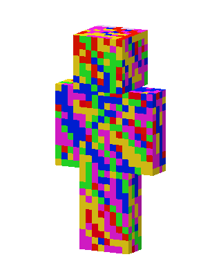 Pixel Confetti Minecraft skin