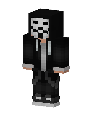 Masked Hoodie Minecraft Halloween skin