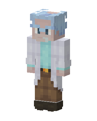 Rick Sanchez skin, 3D preview