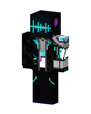Cyber Specter Minecraft skin