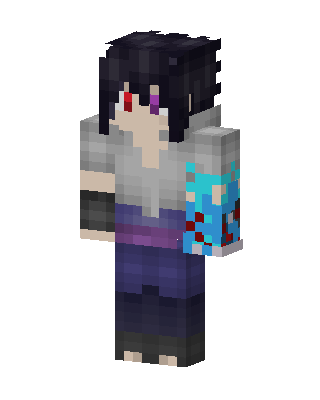 Sasuke Uchiha skin, 3D preview