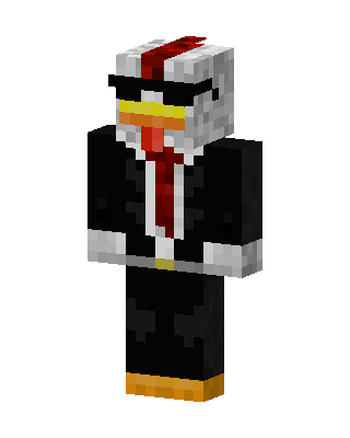Chicken In Suit skin, 3D preview