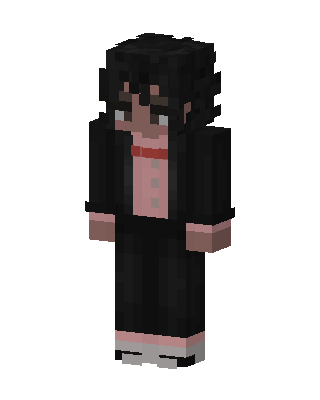 Formal Bowtie Boy skin, 3D preview