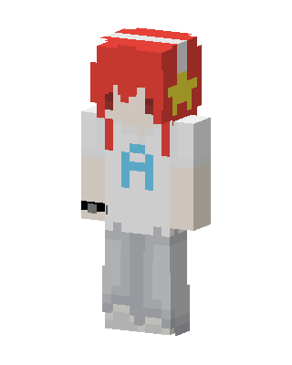 Star Headphone Boy skin, 3D preview