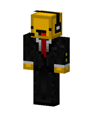 Golden Gamer skin, 3D preview
