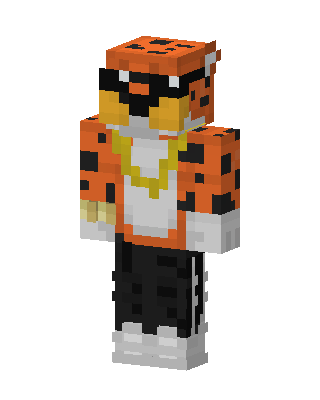 Chester Cheetah Minecraft skin