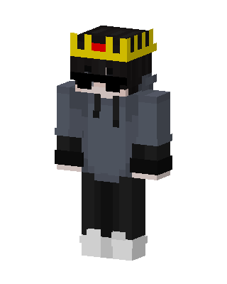 Gray King Minecraft skin