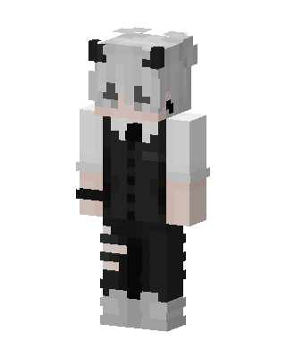 Black Suit skin, 3D preview