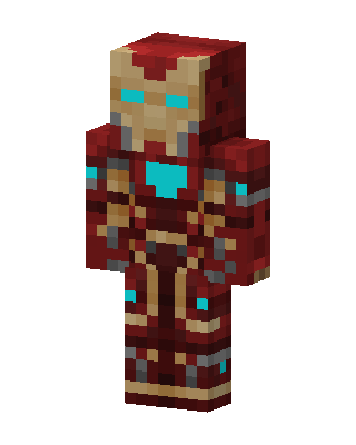 Red Masked Hero Boy Minecraft skin