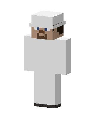 White Worker Boy Minecraft skin