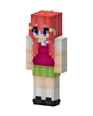Itsuki Nakano skin, 3D preview