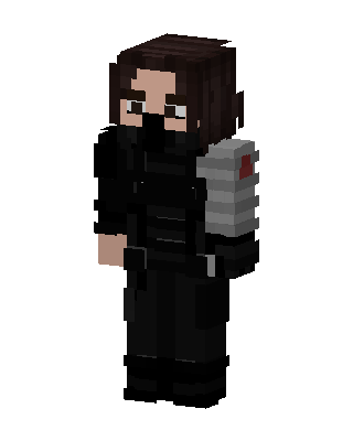 Winter Soldier Minecraft skin
