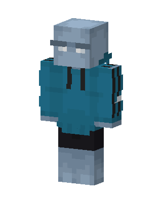 Frost Hoodie skin, 3D preview