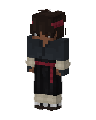 Ronin Wanderer skin, 3D preview