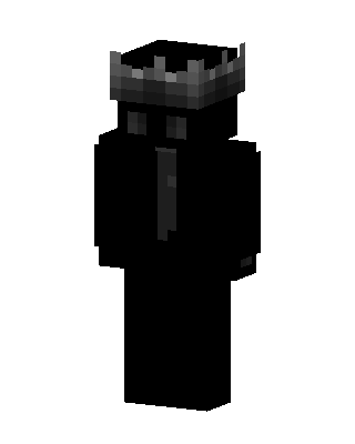 Black King Minecraft skin