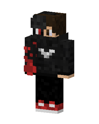 Crimson Shadow Minecraft skin
