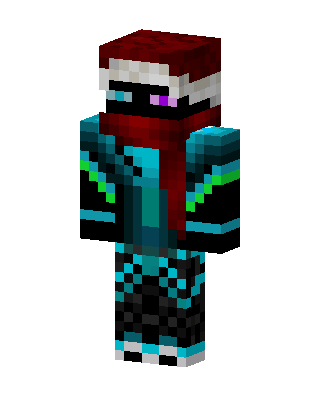 Santa Ender skin, 3D preview