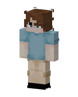Blue Player Minecraft skin