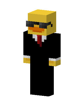Agent Duck skin, 3D preview