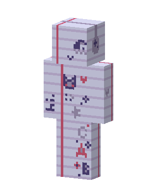 Notebook Paper skin, 3D preview