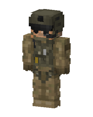 Desert Soldier Minecraft skin