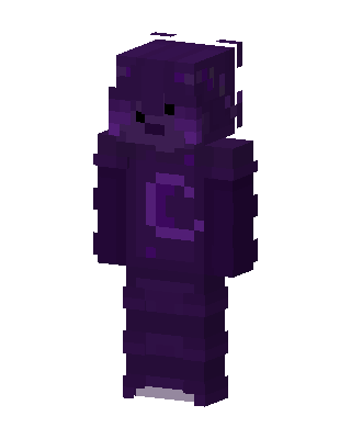 Purple Goth Boy Minecraft skin