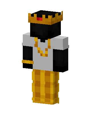 Gold King Minecraft skin
