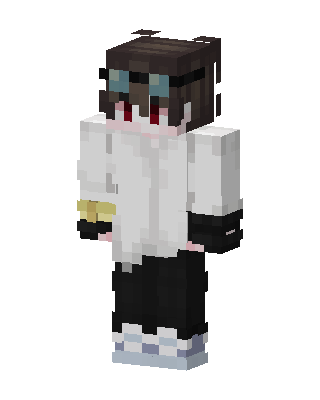 Goggles Hoodie Boy skin, 3D preview
