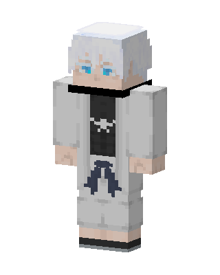 Gojo Satoru skin, 3D preview