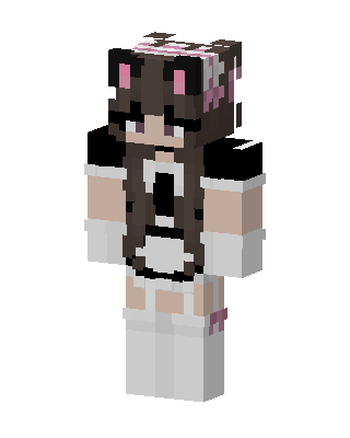 Maid Bunny Minecraft skin