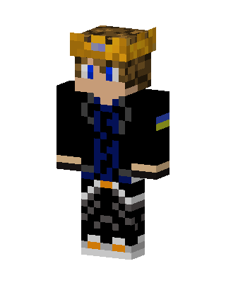 Black King skin, 3D preview