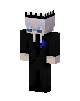 Black King Minecraft skin
