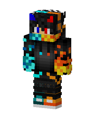 Fire And Ice skin, 3D preview