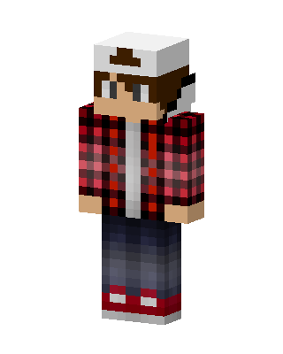 Red Player Boy Minecraft skin