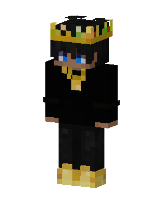 Golden King skin, 3D preview