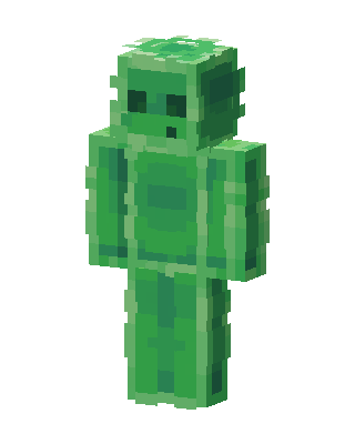 Slime skin, 3D preview