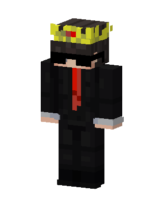 Crowned Suit Guy skin, 3D preview