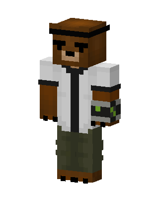 Ben 10 Bear skin, 3D preview