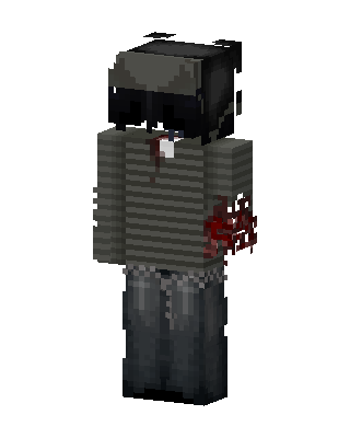 Gray Villain Boy Minecraft skin