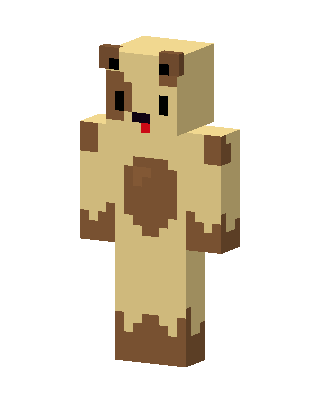 Teddy Bear skin, 3D preview