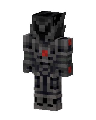 Dark Mech Warrior skin, 3D preview