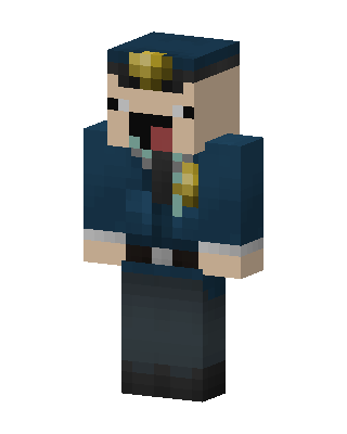 Derp Police Officer Minecraft skin